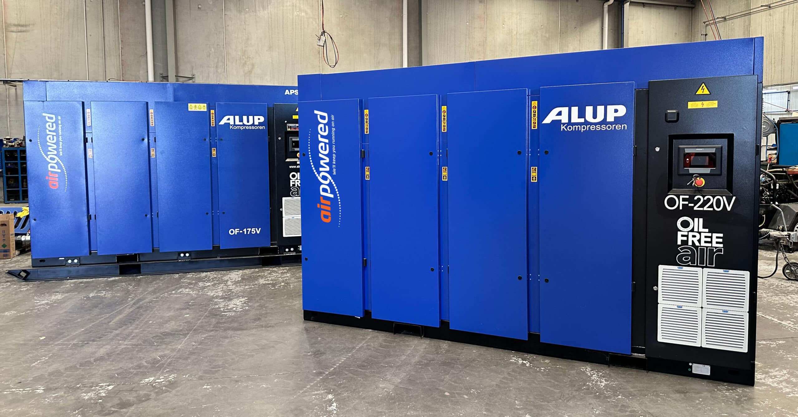 ALUP Air Compressor - Air Powered Services