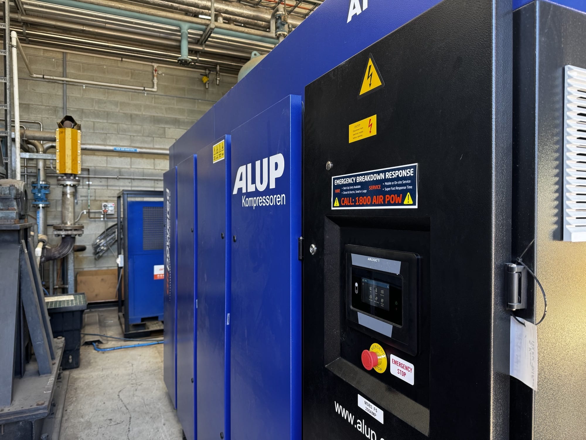 Alup Air Compressor - Air Powered Services