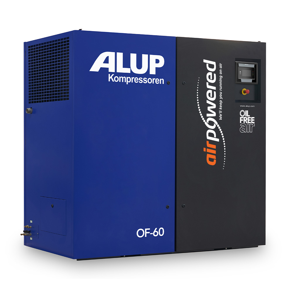 ALUP OF60 Oil Free Compressor available from Air Powered Services