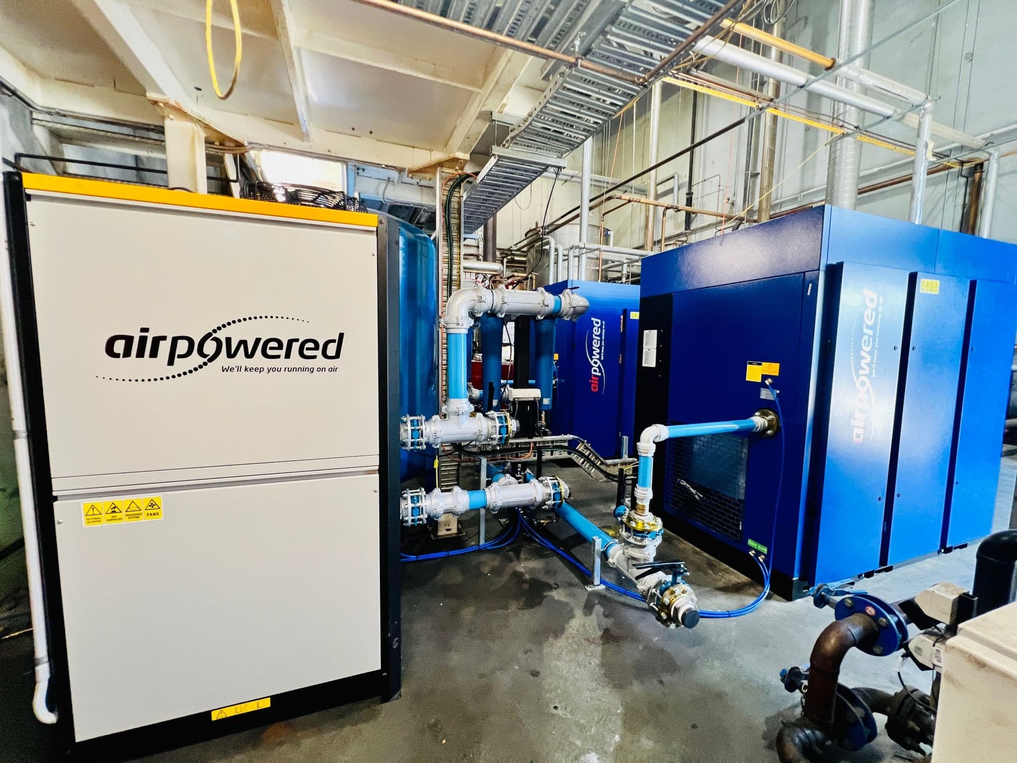 Air Compressor and dryer install