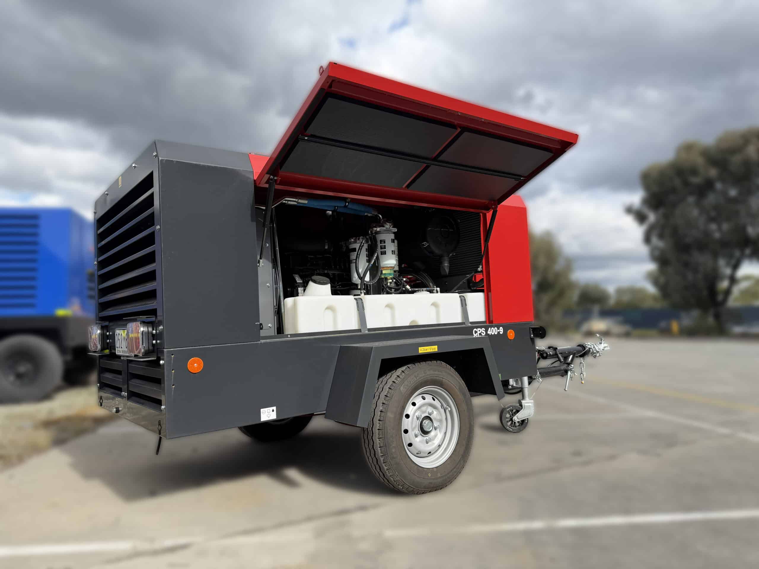 CPS 400-9 High Pressure Diesel Compressor available from Air Powered